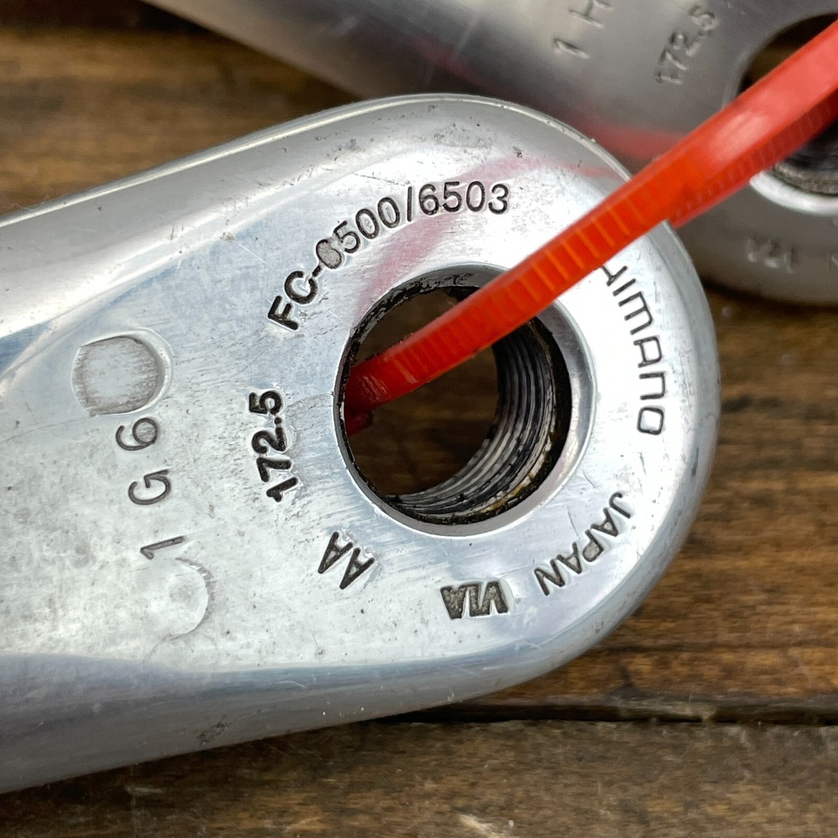 Vintage Shimano Ultegra TRIPLE Crank Set Octalink FC-6503 172.5 mm