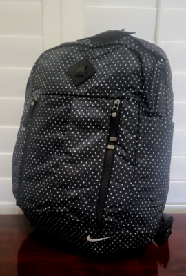 nike auralux training backpack $80 NEW Nike Auralux Training Backpack BA5242 Black/Blue 15