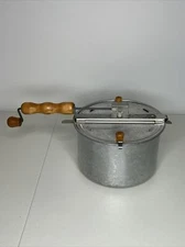 The Genuine Whirley Pop Stovetop Corn Popper-Wabash Valley Farms Hand Crank