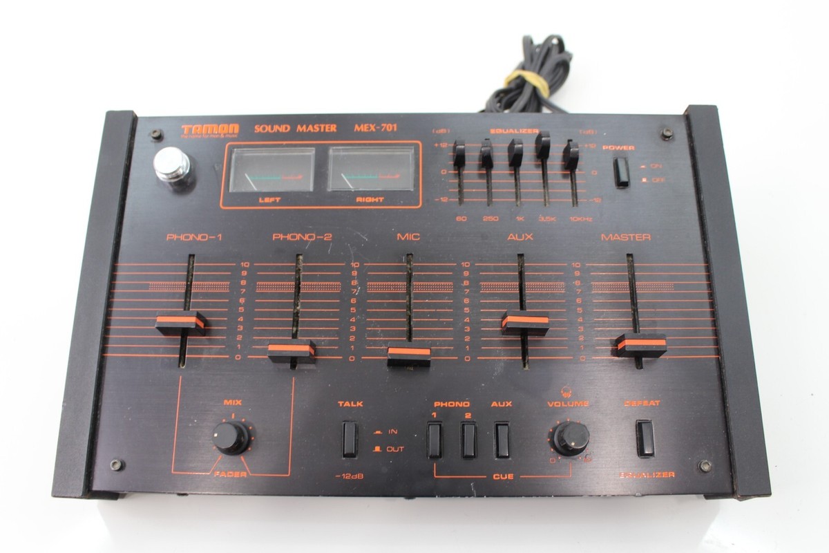 Tamon Sound Master MEX-701 Mixer | Analog | 2 Channels | 2 Line