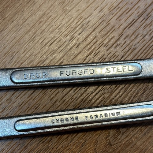 17mm Metric Combination Wrench Chrome Vanadium & Drop Forged Steel Lot of 2 - Picture 5 of 8