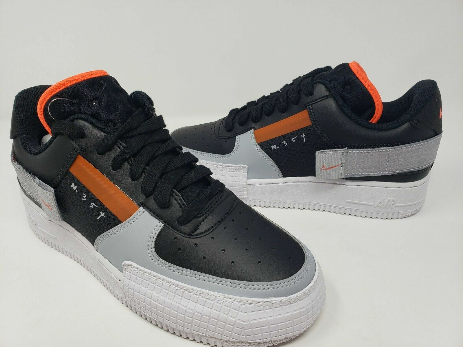 Nike Air Force 1 Type Black Hyper Crimson Mens Size 6 CQ2344-001 Womens 7.5  New | eBay