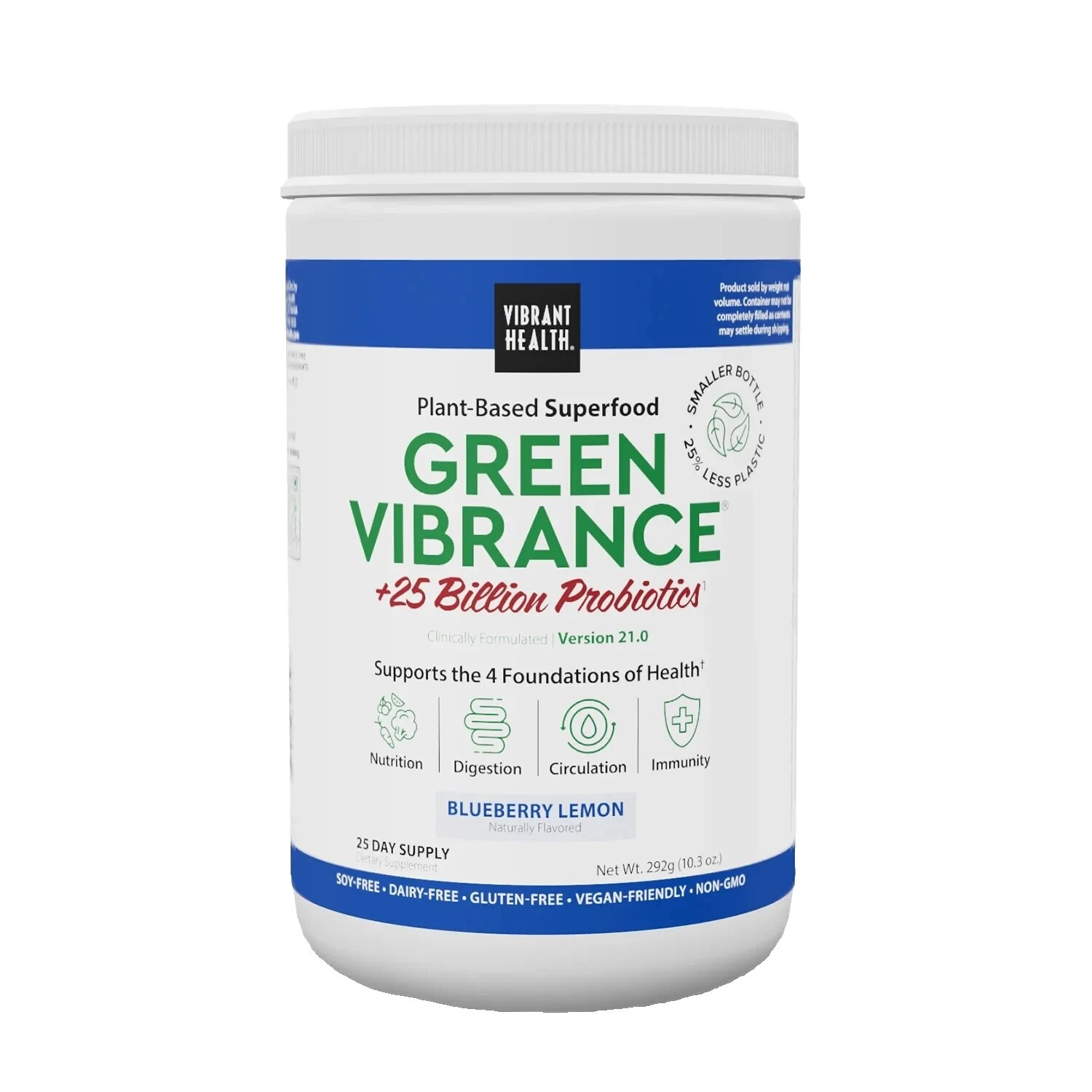 Vitaminas y minerales en polvo Vibrant Health