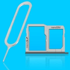 SIM and Memory Card Tray Holder Ejection Pin for Tracfone LG Fiesta 2 LTE L163BL