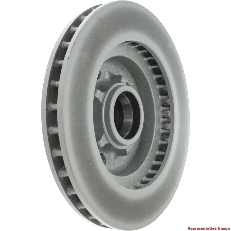 Rotor de freio a disco - revestimento completo dianteiro central para 1975-1986 Chevrolet C10 - Imagem 2 de 4