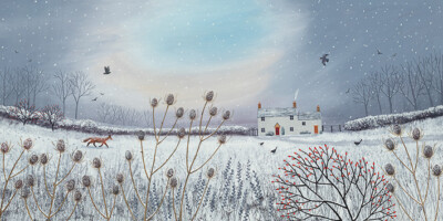 Jo Grundy - First Snow - Canvas Print Wall Art - 2 sizes available