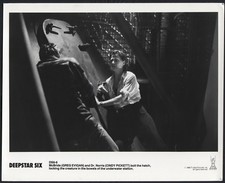 GREG EVIGAN CINDY PICKETT in Deep Star Six '88 HATCH