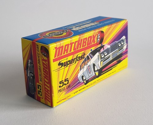 Matchbox Superfast No. 55,Police Car Superb Pristine Mint Condition - Picture 11 of 11