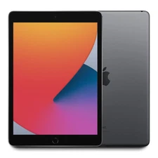 1 Year Warranty 2020 Apple iPad 8 WiFi Only 32GB 10.2" (Space Gray) - A2270