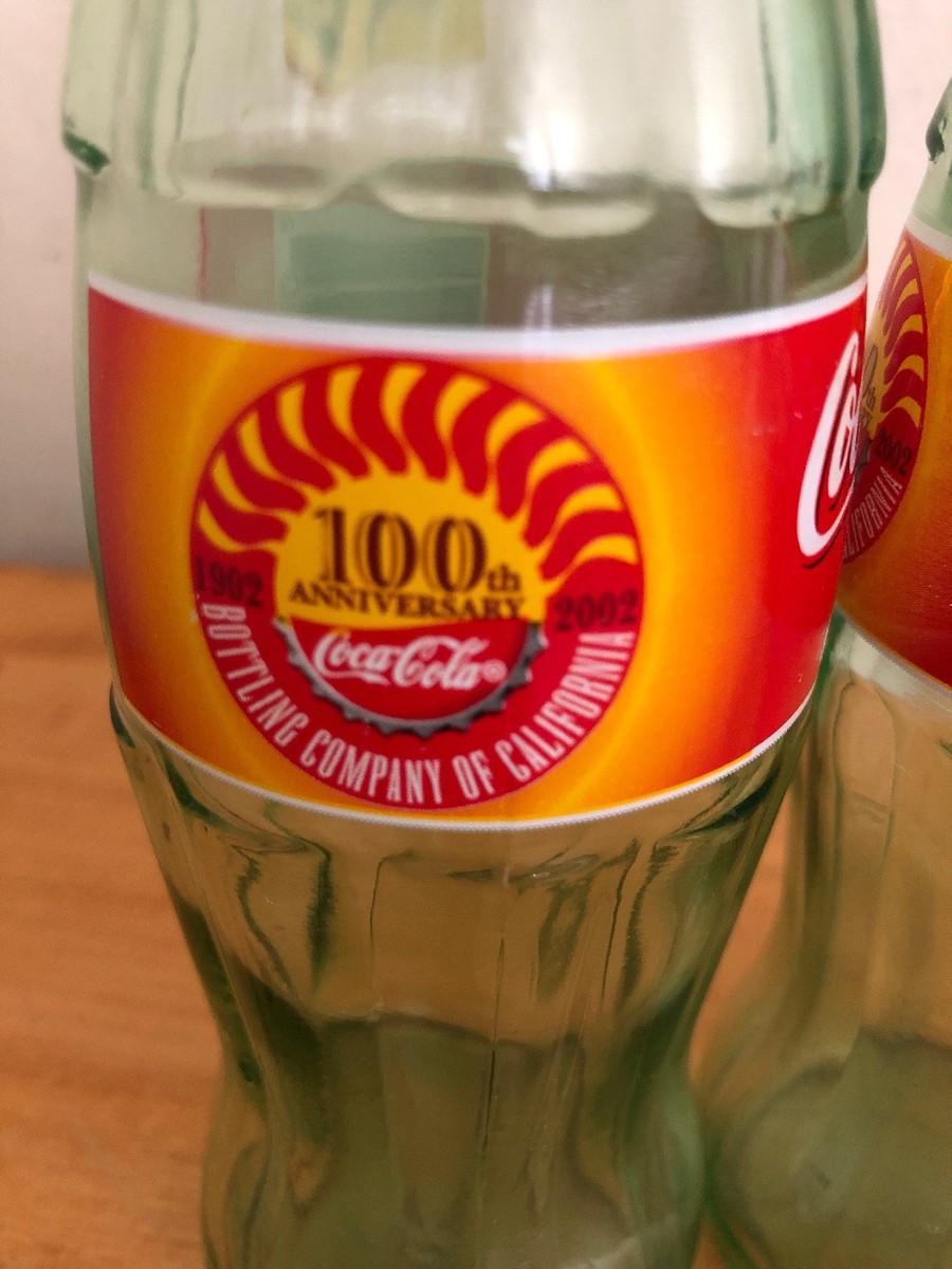 Lot Of 2, 1903-2003 100th Anniversary Coca Cola Classic Glass