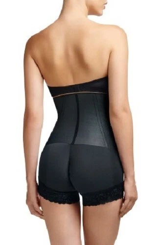 Pantalones cortos de cintura alta Squeem Bossa Nova 26BN negro talla 8 Foto 3 de 3