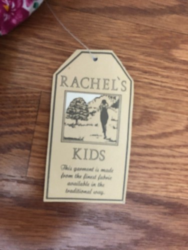 ADORABLE...NWT Rachel's Kids Little Girls Pink Flowered Dress Size 4 - Picture 2 of 6