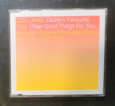 I Feel Good Things For You by Daddy's Favourite (CD, 1998, Go! Beat)