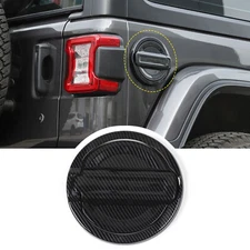 Door Fuel Tank Decor Cover Gas Cap Trims For Jeep Wrangler JL 2018+ Accessories