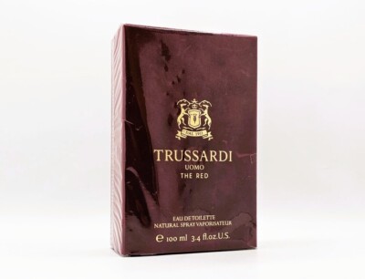Trussardi Uomo The Red Eau de Toilette Spray 100 ml 3,4 Fl.Oz. Neu Versiegelt