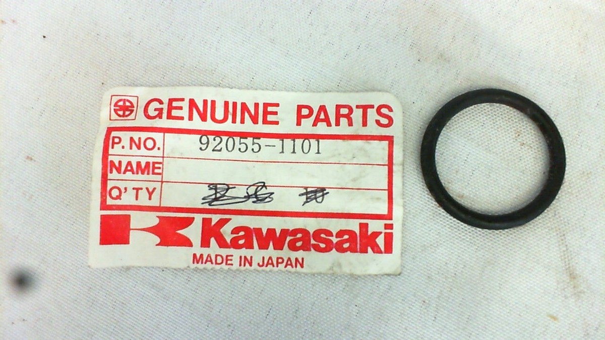 NOS NEW OEM KAWASAKI 1981 KX80 1983 EX305 FORK TOP BOLT O-RING 92055-1101 NOS NEW OEM KAWASAKI 1981 KX80 1983 EX305 FORK TOP BOLT O-RING 92055-1101