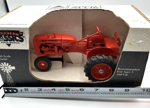 Rara replica trattore Allis Chalmers C 1:16 pressofuso ACCIAIO FT-0498 AGCO ☆USA - Foto 17 di 18