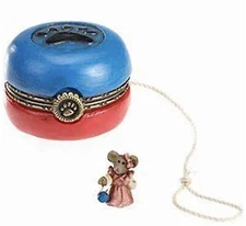 2011 Boyds Bears Treasure Box Duncan’s Ol’ Time Yo-Yo w/ Stringer McNibble New!