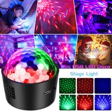 Magic Ball Light Mini Disco Lights Sound Activated Multi-Color Battery Party DJ