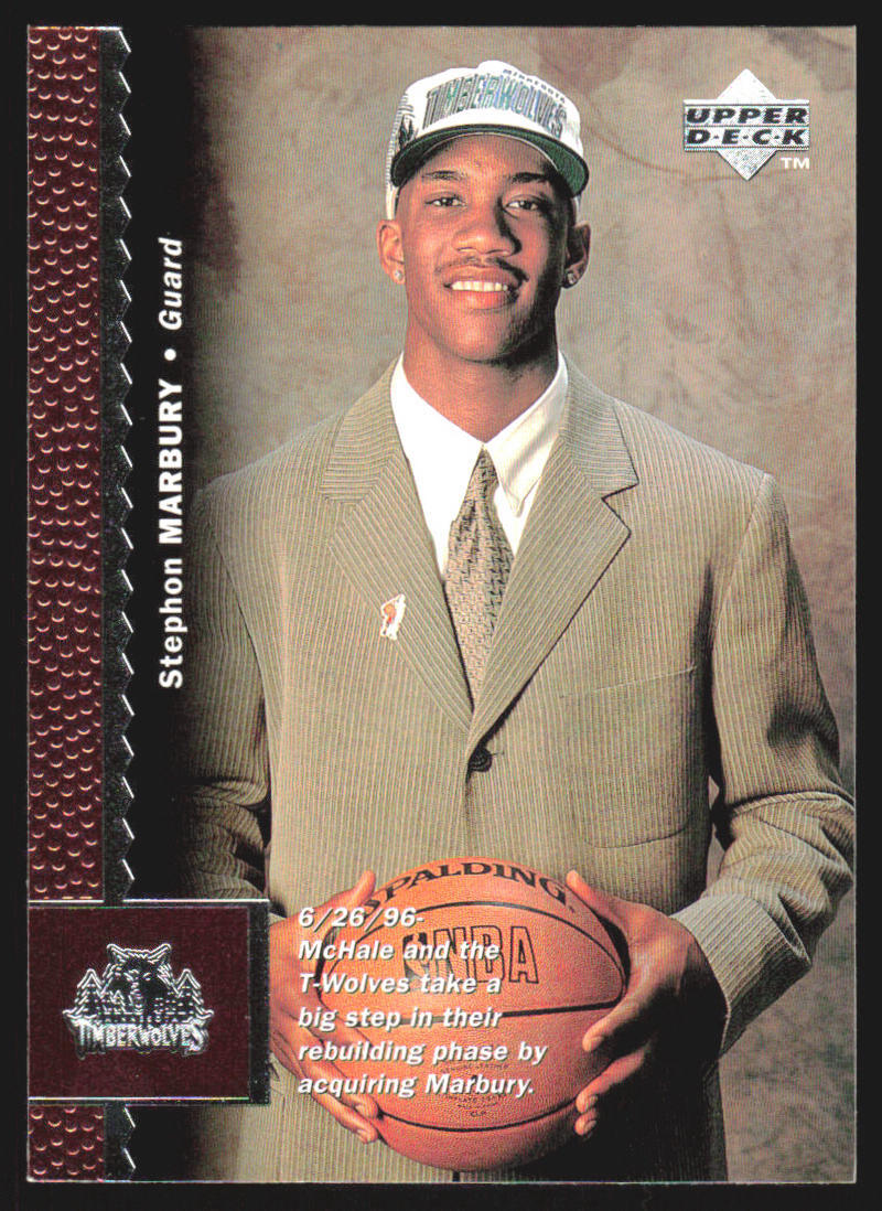 1996 Upper Deck Stephon Marbury #74     RC  1AA