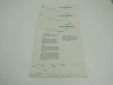 3 John Deere Service Bulletins Manual 210C Brake Improvements Frame Cracks