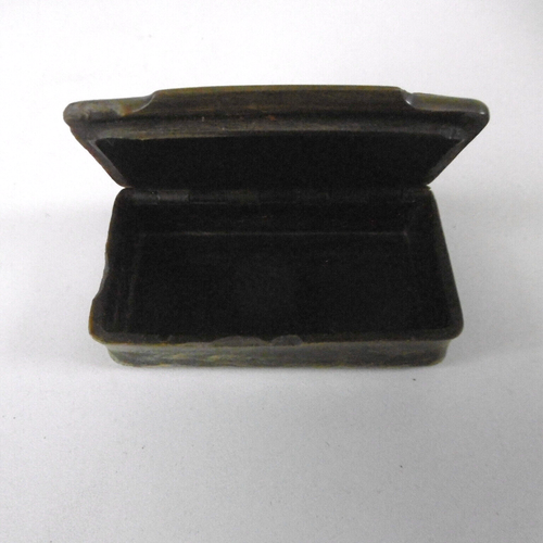 ancienne boite a priser corne religieux - Imagen 4 de 6