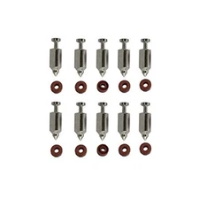 12X NEEDLE SEAT KIT / FLOAT VALVE KIT FOR BRIGGS & STRATTON- 398188 281144