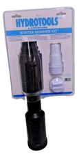 HydroTools Swimming Pool Skimmer Winterizing Kit 16.5" Black and White