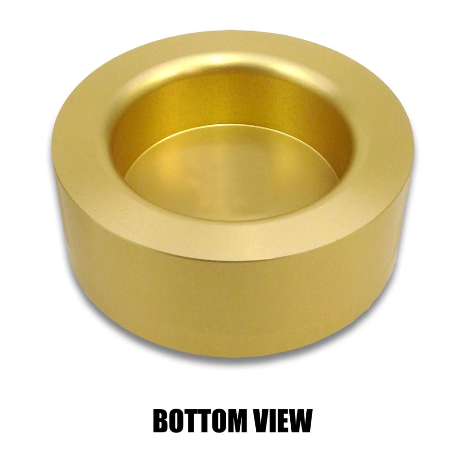 Kit de elevación espaciador de resorte helicoidal trasero de aluminio de 1,5" par años 60 - 00 Olds Pontiac EE. UU. Foto 2 de 4