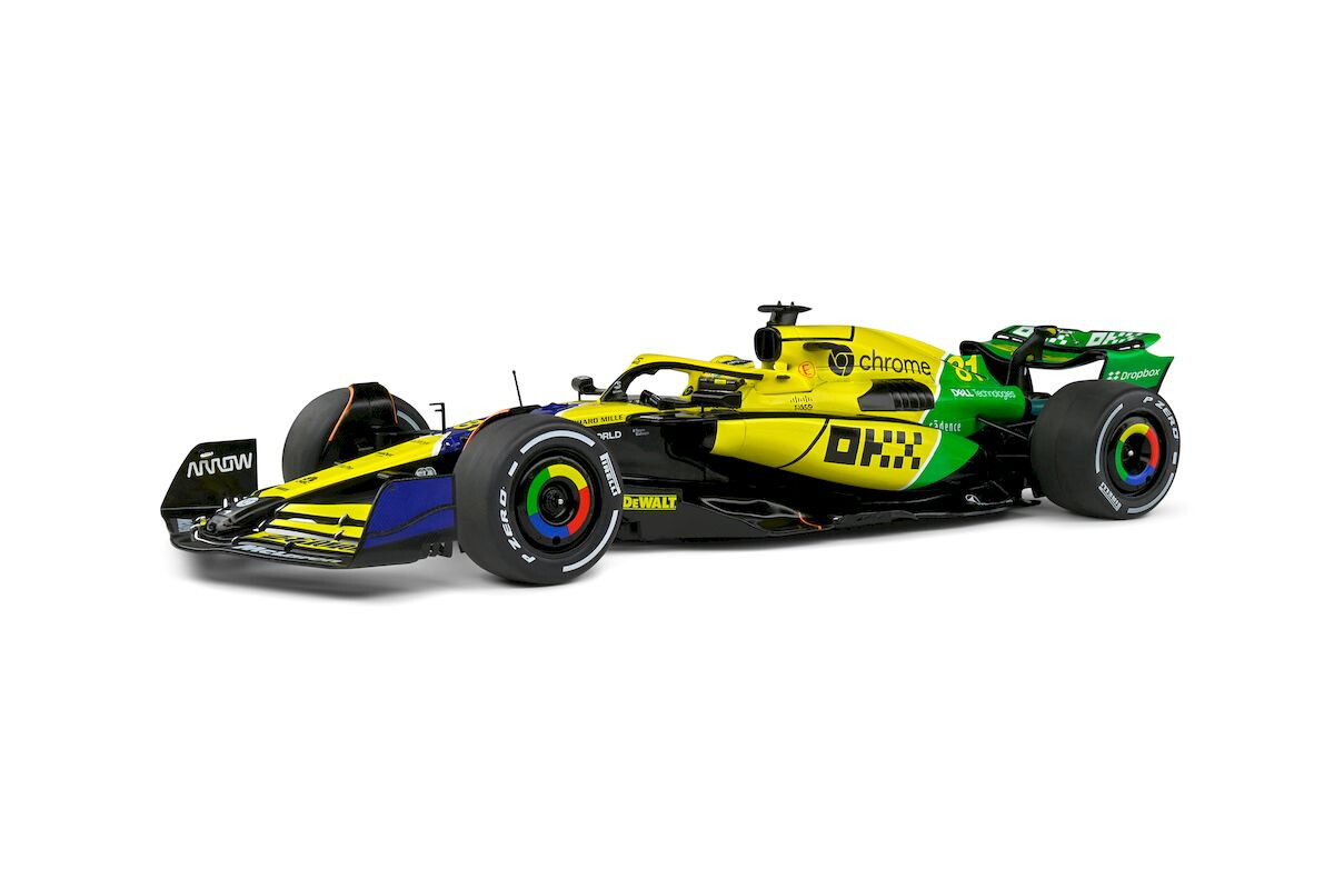 SOLIDO S1814203 1:18 McLaren MCL38 McLaren F1 Team #4 Lando Norris 4th Monaco GP