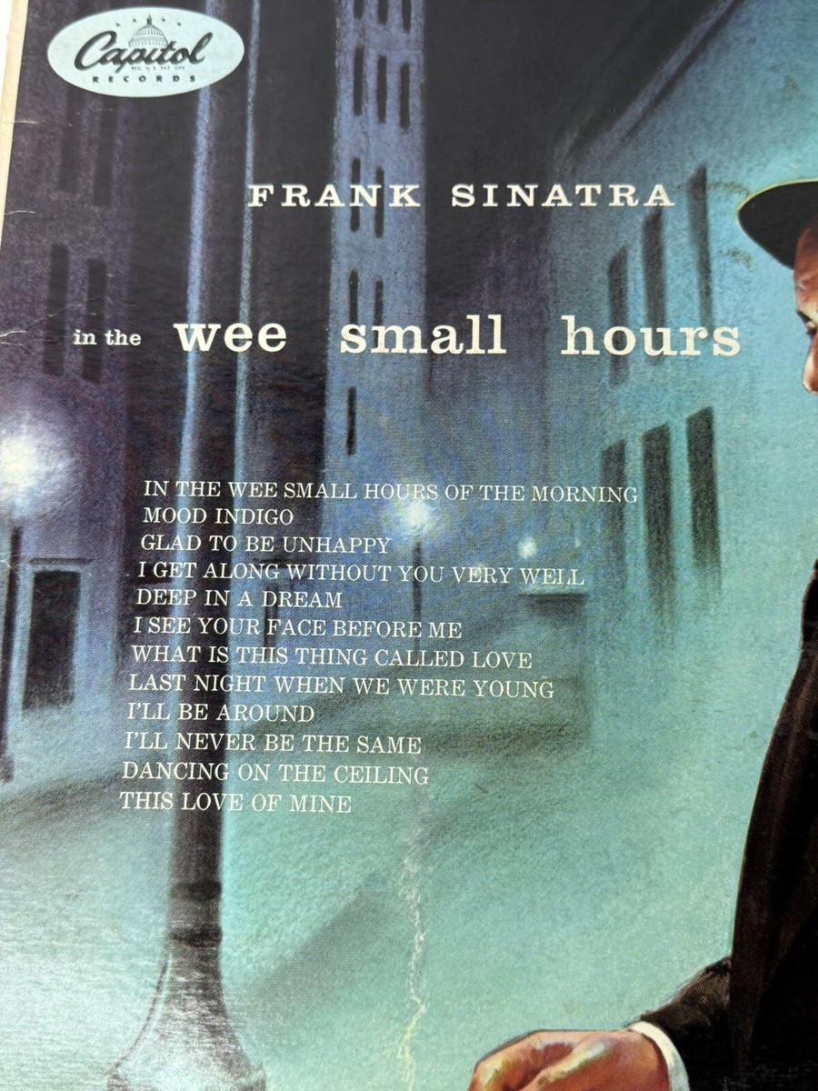 ワールドワイドLP Frank Sinatra In The Wee Small Hours W581 Capitol Records, UMe /00260 Frank Sinatra – In The Wee Small Hours – Vinyl (LP, Album +