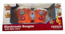 Bontempi Toy Band Electronic Bongos Baby Toy Electric Drums W/ Light Show  New