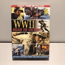 WWII - Road To Victory (DVD, 2004, 5-Disc Set) for sale online | eBay