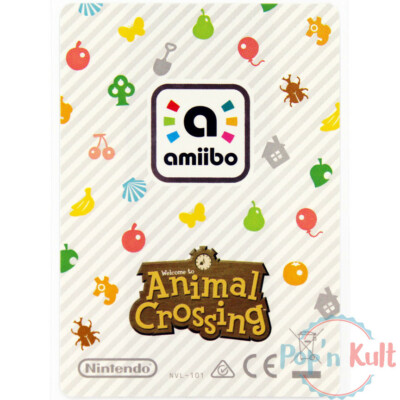 LABELLE 104 Animal Crossing Amiibo Card UNSCANNED MINT NEW Series 2 ACNH