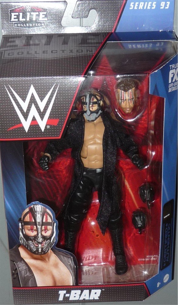 T-BAR  WWE Mattel Elite Collection Series 93 Wrestling Action Figure Toy DMG PKG