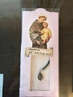 NEW ~RELIGIOUS ~ St Anthony charm @ Oval shaped Medal — photo 3