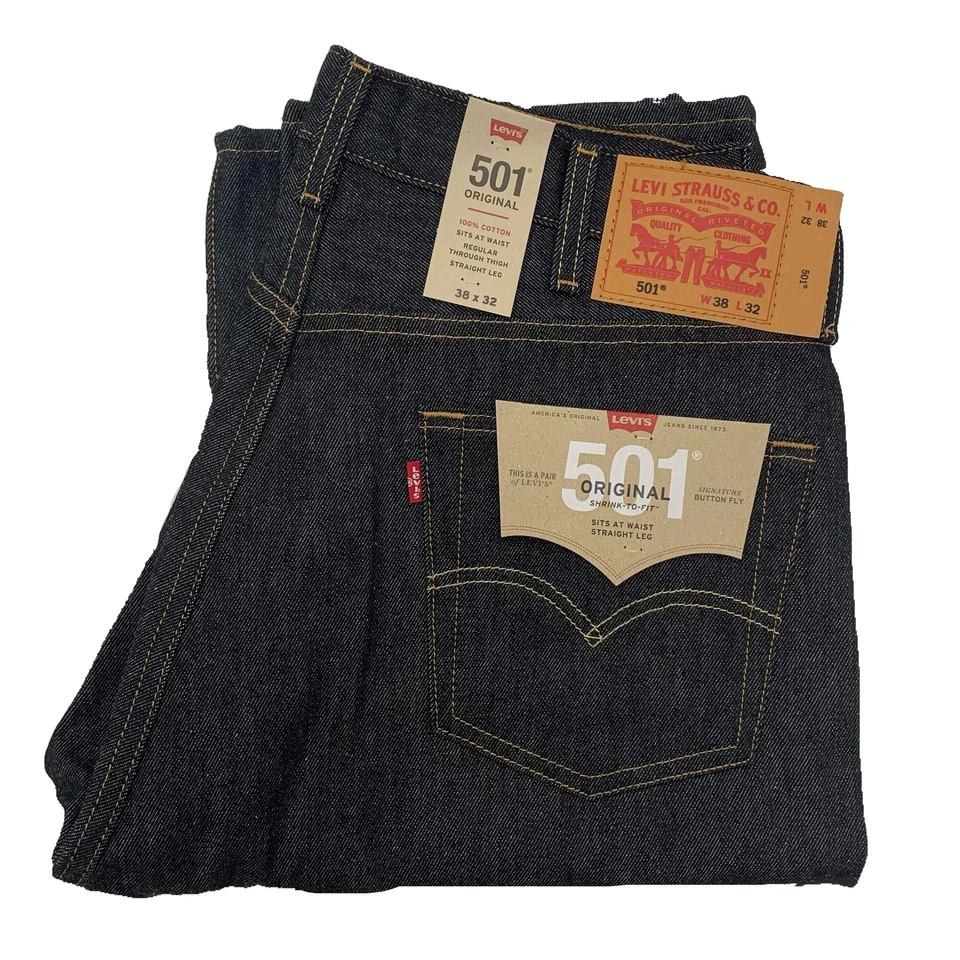 Levi's 501 Shrink-to-Fit (Size 46 - 50) - Image 4 of 4
