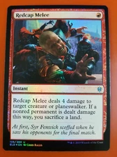 1x Redcap Melee | FOIL | Throne of Eldraine | MTG Magic Cards