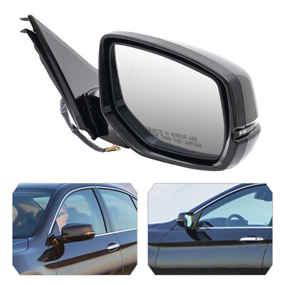 Right Side Power Mirror For 2015-2016 Honda CR-V: Heated, Turn Signal, & BSD Camera