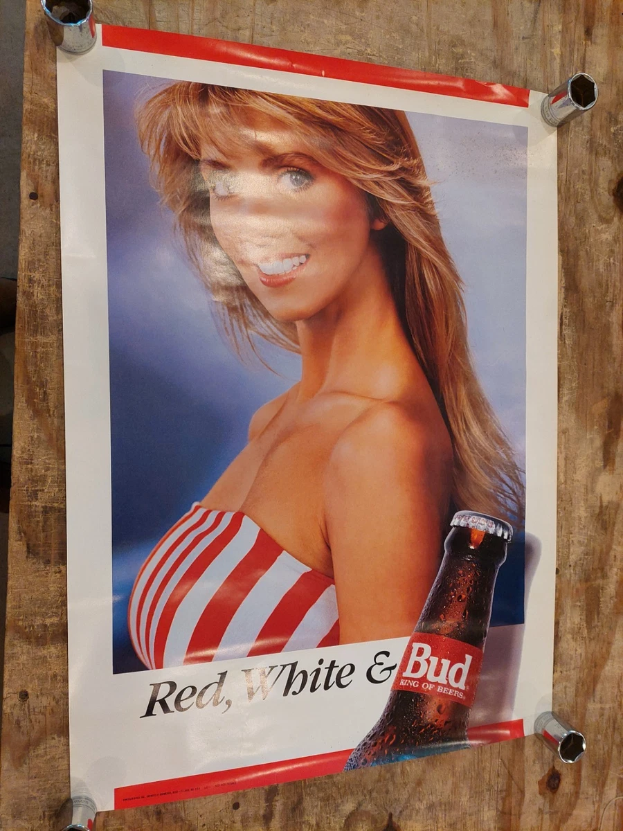 Budweiser Poster In Collectible Beer Posters & Prints for sale | eBay
