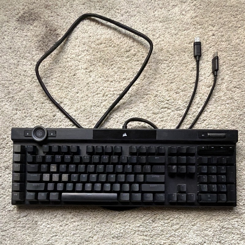 Corsair k100 RGB Mechanical Gaming Wired USB Keyboard