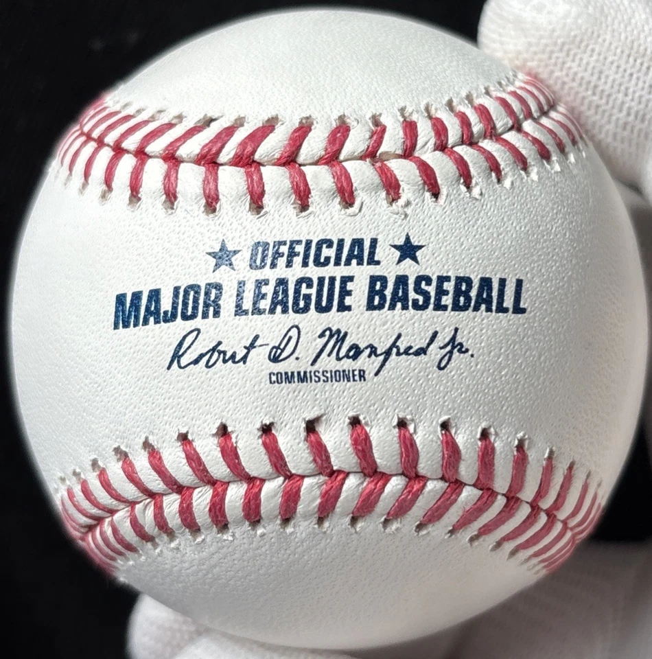 Vlad Guererro Signed HOF Ball "HOF 18" Inscription **JSA Witnessed** (w/card) - Image 2 of 4