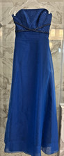 Mori Lee by Madeline Gardner Royal Blue Prom Dress w/Sash