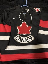 World Cup of Hockey 2004 NIKE jersey CANADA black M 3rd Alt NHL Olympic vintage