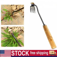 Artifact Uprooting Weeding Tool With 4 Teeth Manganese Steel Hand Weeding