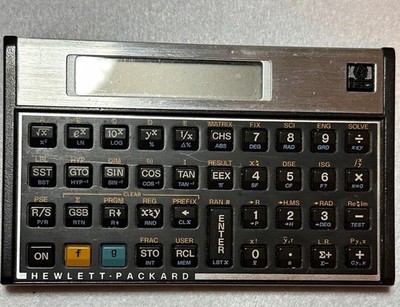 Hewlett-Packard HP-15C Vintage Scientific Calculator w/ Case