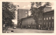 AK Beuthen Oberschlesien, Bahnhof, Oldtimer Foto (Nr. 3089)