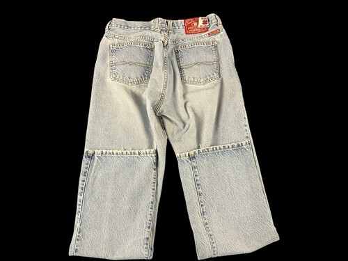 VTG Lucky Brand Womens Jeans Size 14 X 32 High Waist Relaxed Distressed USA Made - Picture 6 of 12