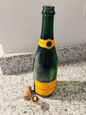 Veuve Clicquot BRUT CHAMPAGNE 750ML EMPTY BOTTLE W/ Cork  Cage. Fast Shipping 