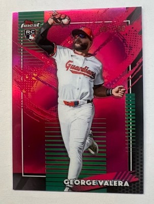2026 Topps Finest George Valera R/C Pink Rare #d 91/250